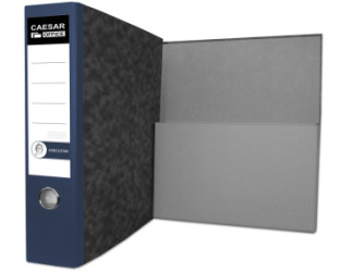Pořadač archivní A4 8cm Executive složená kapsa modrý 104855