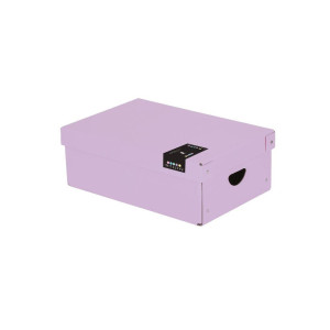 Krabice lamino 35,5x24x9 cm PASTELINI fialová  7-01821
