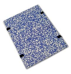 Deska spisová A4 EcoLine mramor, modrá s tkanicí 109133 x