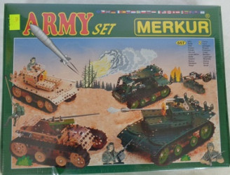 MERKUR STAVEBNICE ARMY SET  1129  