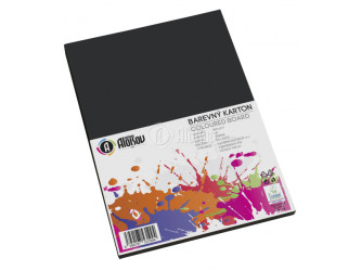 Kreslící karton barevný A4 50ks 180g černý 1990
