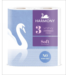 Toaletní papír Harmony Soft 4x17,5m 3vrstvý