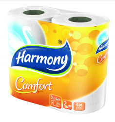 Toaletní papír Harmony Comfort 4x23m 2vrstvý