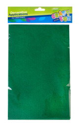 Dekorační filc 10ks zelený 310617 