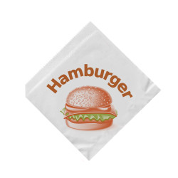 Sáček na hamburger 16x16cm, (balení 500ks) 17.71540    