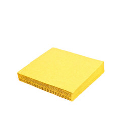 Ubrousky 33x33cm 3vrstvé 20ks tm.žluté 236012, 19.70705 