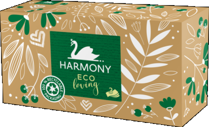 Kapesníčky Harmony Eco Loving 3 vrstvé 100ks