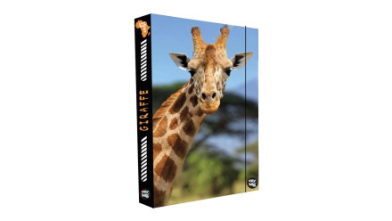 Box na sešity A4 Jumbo Žirafa 1-43623