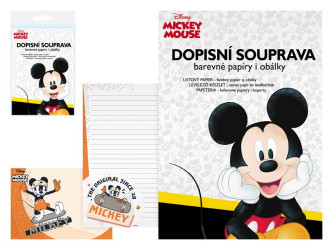 Dopisní papír barevný LUX 5+10 Disney Mickey 5550282 x