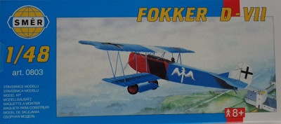 SMĚR MODEL LETADLA FOKKER D-VII          803