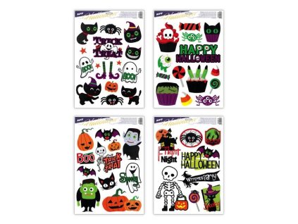 1042004 Okenní fólie halloween HA003 30x42cm