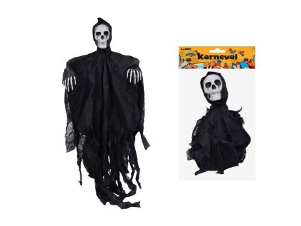 DEKORACE HALLOWEEN KOSTLIVEC NA ZAVĚŠENÍ 90X55CM   W061231